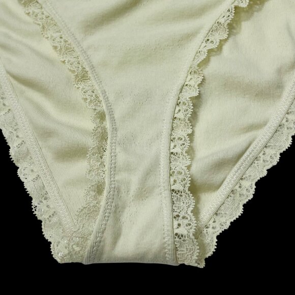 SKIMS Lace Pointelle Cheeky Brief Bone 3X‎ - Picture 5 of 12